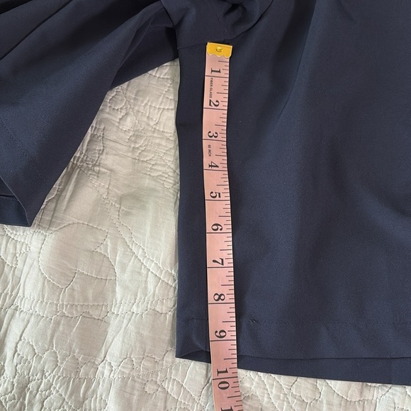 FootJoy Lightweight 9" Short Performance Golf Flat Front Classic Navy Size 38 - Picture 4 of 14